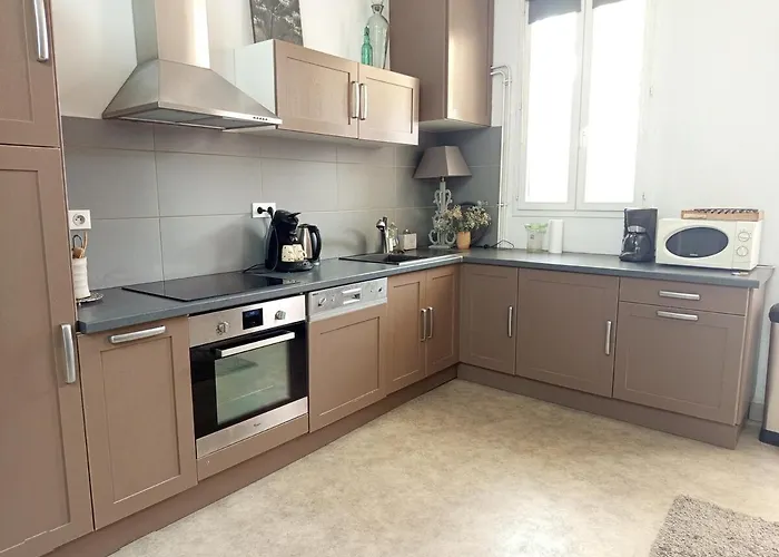 T2 Avec Terrasse - Centre De 랑공